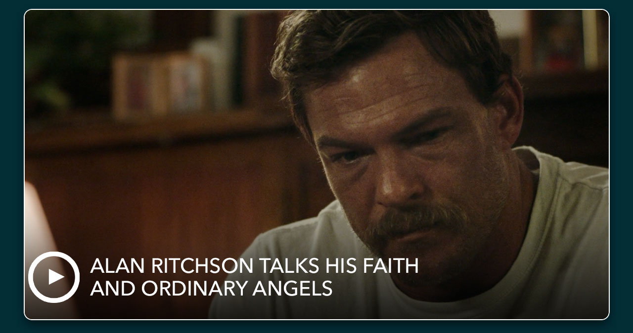 Watch Alan Ritchson Talk Faith And Ordinary Angels